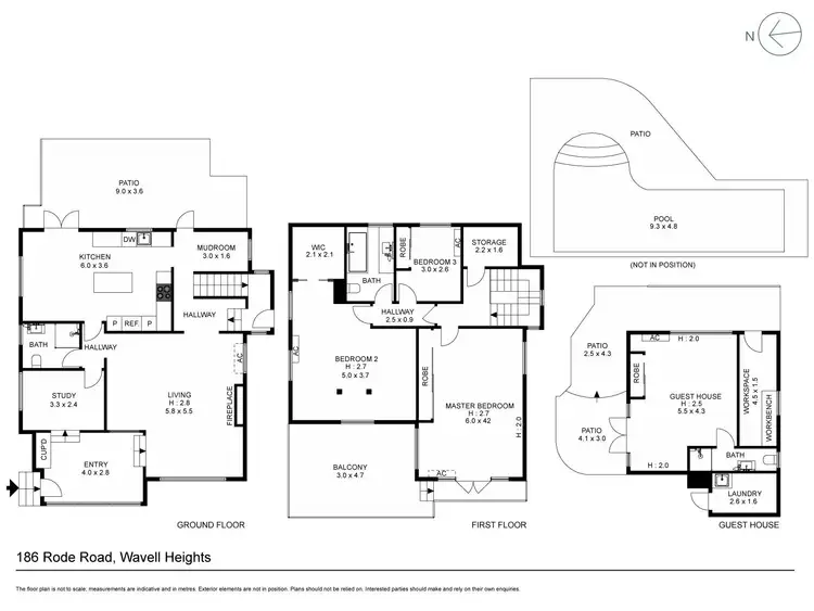 Floorplan of Homely house listing, 186 Rode Road, Wavell Heights QLD 4012