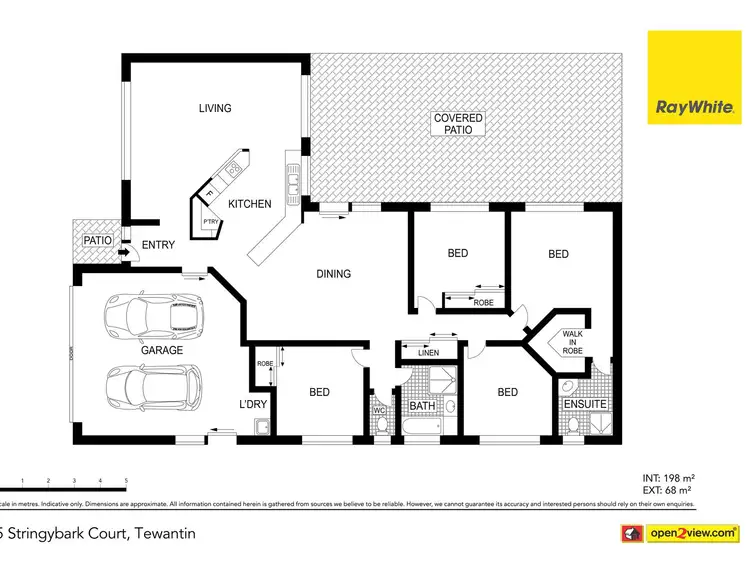Floorplan of Homely house listing, 5 Stringybark Court, Tewantin QLD 4565