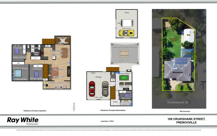 Floorplan of Homely house listing, 109 Cruikshank Street, Frenchville QLD 4701