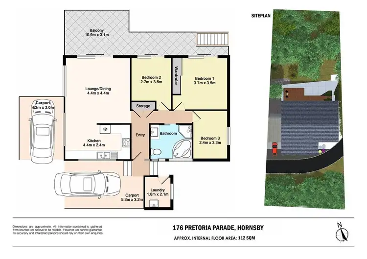 Floorplan of Homely house listing, 176 Pretoria Parade, Hornsby NSW 2077