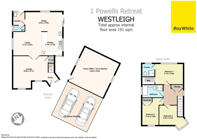 Floorplan of Homely house listing, 1 Powell Retreat, Westleigh NSW 2120
