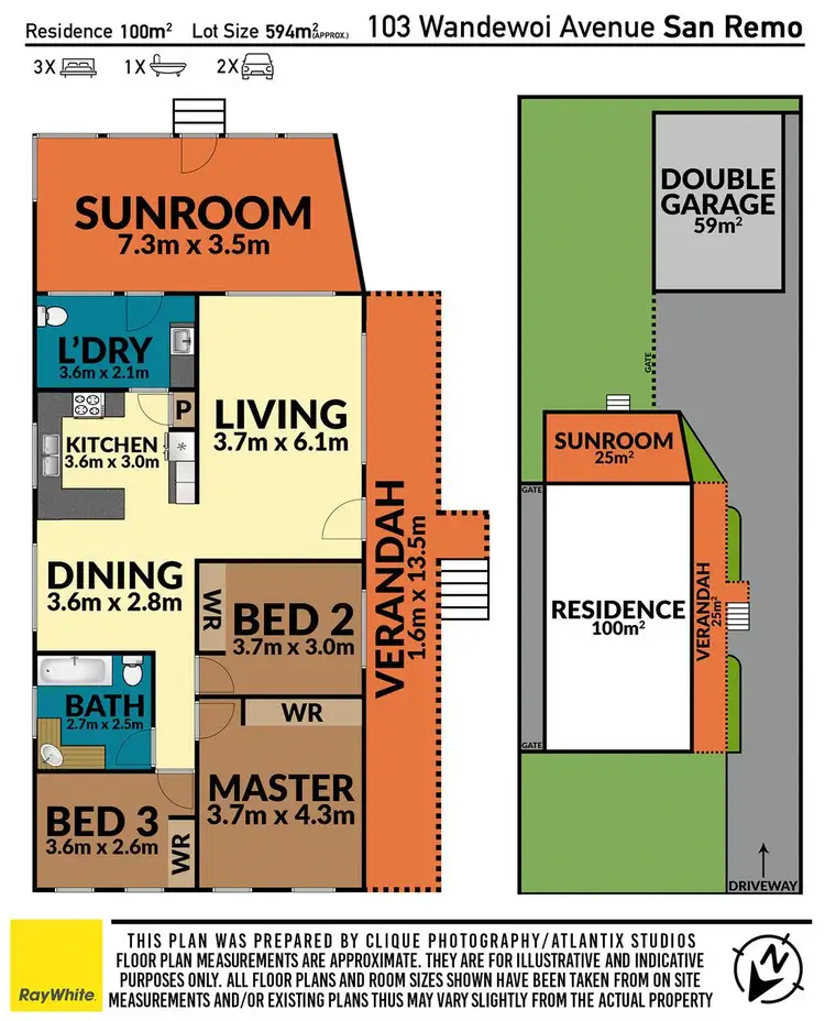 Floorplan of Homely house listing, 103 Wandewoi Avenue, San Remo NSW 2262