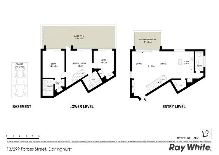 Floorplan of Homely apartment listing, 13/299 Forbes Street, Darlinghurst NSW 2010