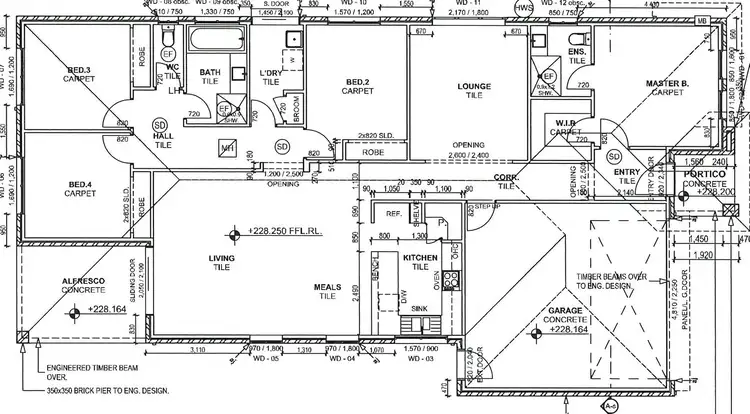Floorplan of Homely house listing, 18 Durant Circuit, Kalkallo VIC 3064