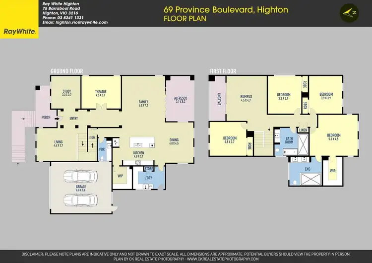 Floorplan of Homely house listing, 69 Province Boulevard, Highton VIC 3216