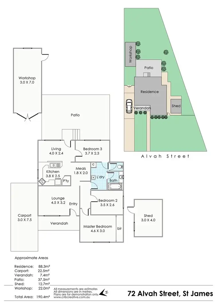 Floorplan of Homely house listing, 72 Alvah Street, St James WA 6102