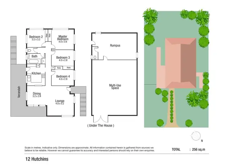 Floorplan of Homely house listing, 12 Hutchins Street, Heatley QLD 4814