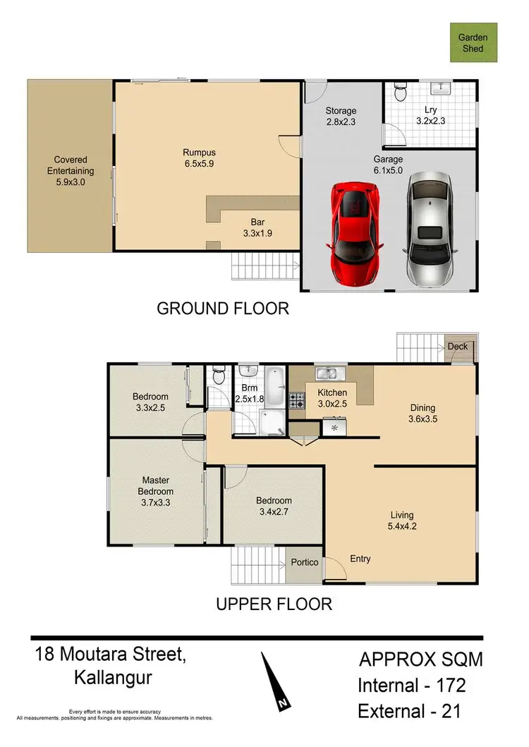 Floorplan of Homely house listing, 18 MOUTARA Street, Kallangur QLD 4503