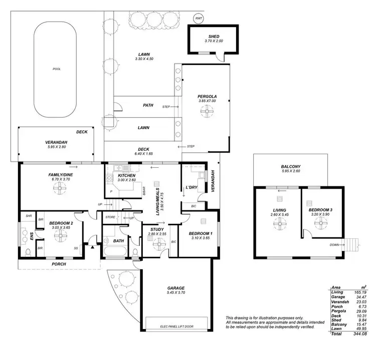Floorplan of Homely house listing, 2 Bangalla Road, Seaview Downs SA 5049