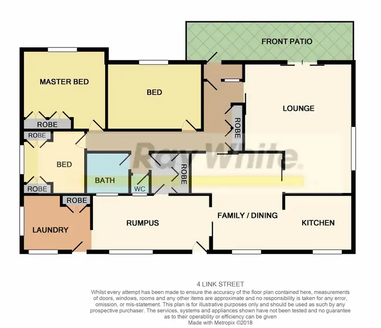 Floorplan of Homely house listing, 4 Link Street, Woodridge QLD 4114