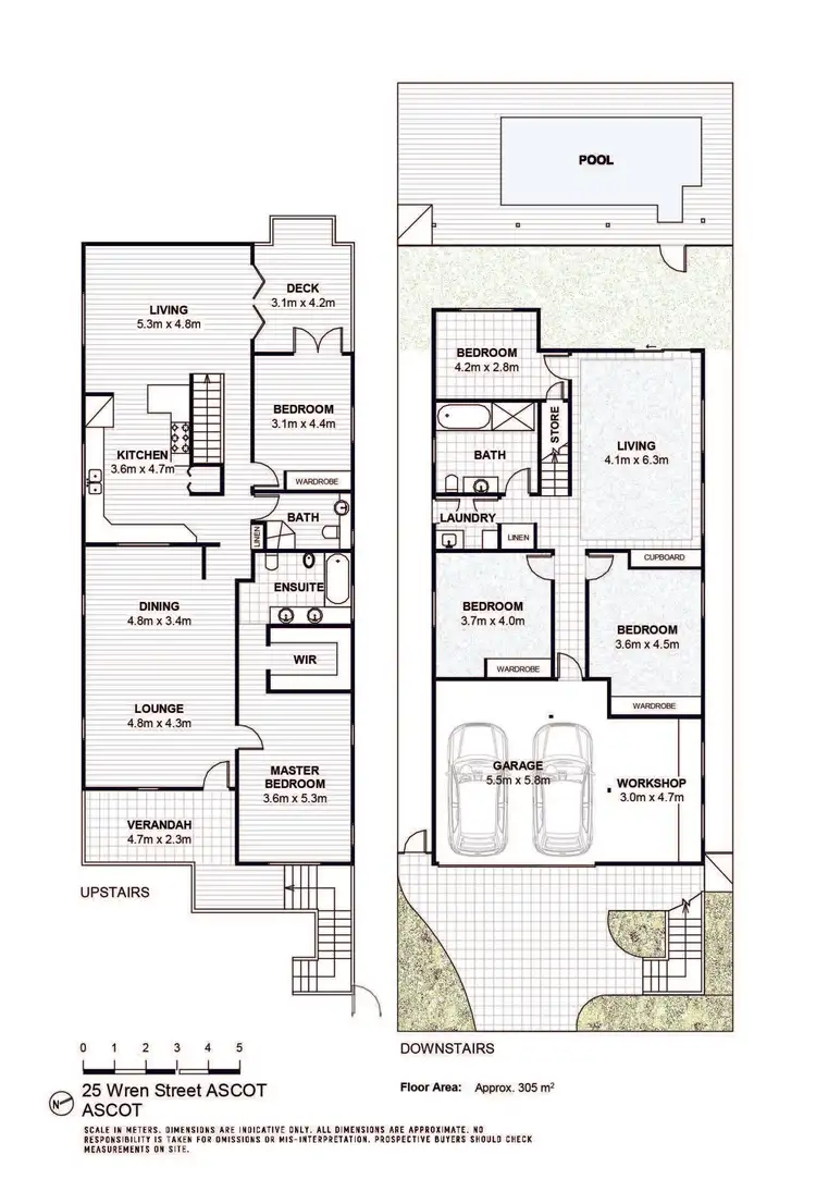 Floorplan of Homely house listing, 25 Wren Street, Ascot QLD 4007