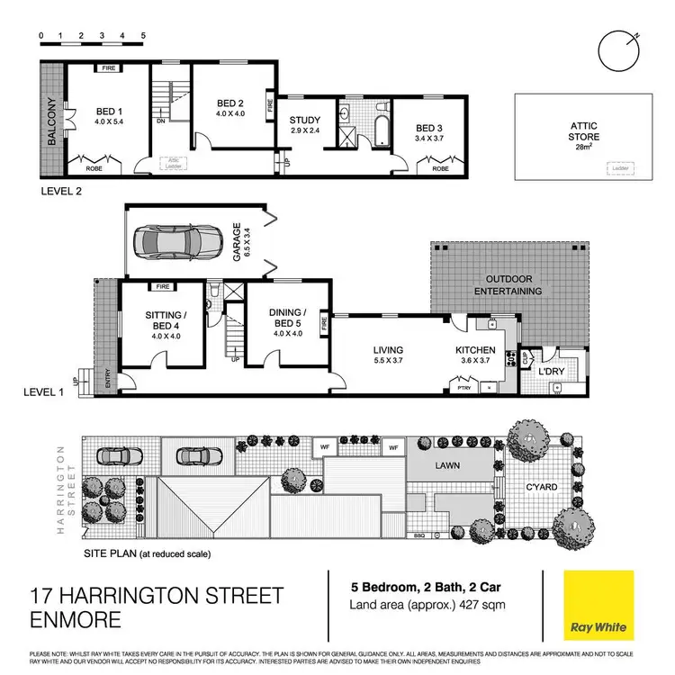 Floorplan of Homely house listing, 17 Harrington Street, Enmore NSW 2042