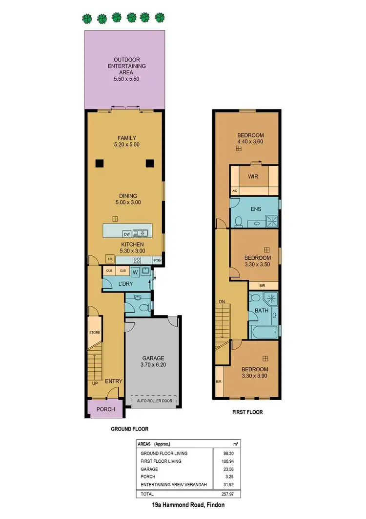 Floorplan of Homely house listing, 19A Hammond Road, Findon SA 5023