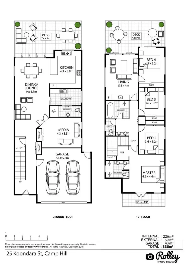 Floorplan of Homely house listing, 22 Koondara Street, Camp Hill QLD 4152