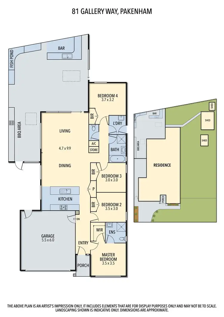 Floorplan of Homely house listing, 81 Gallery Way, Pakenham VIC 3810
