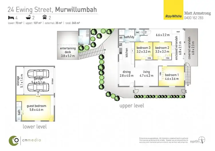 Floorplan of Homely house listing, 24 Ewing Street, Murwillumbah NSW 2484