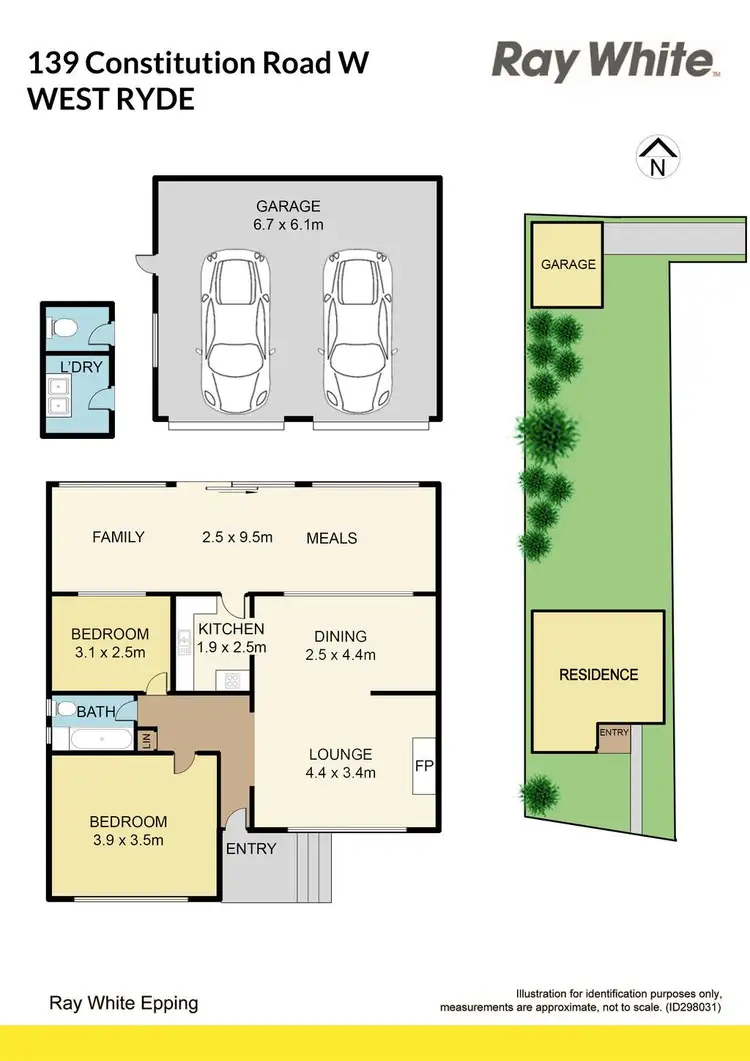 Floorplan of Homely house listing, 139 Constitution Road W, West Ryde NSW 2114