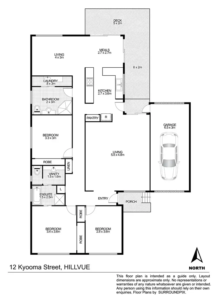 Floorplan of Homely house listing, 12 Kyooma Street, Tamworth NSW 2340