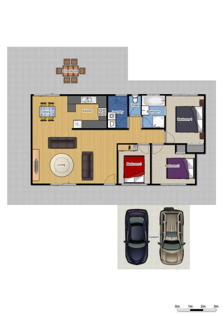 Floorplan of Homely house listing, 8 Royena Court, Crestmead QLD 4132