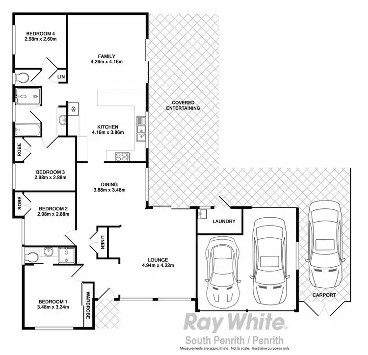 Floorplan of Homely house listing, 9 Arafura Avenue, Cranebrook NSW 2749