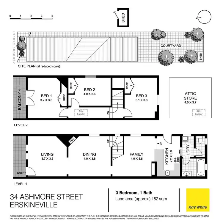 Floorplan of Homely house listing, 34 Ashmore Street, Erskineville NSW 2043