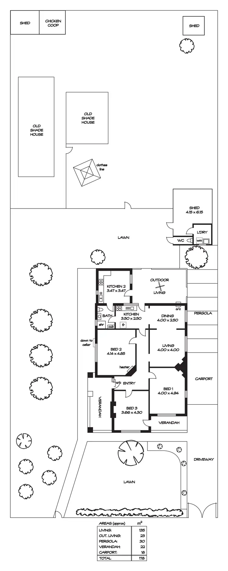 Floorplan of Homely house listing, 14 East Terrace, Kensington Gardens SA 5068