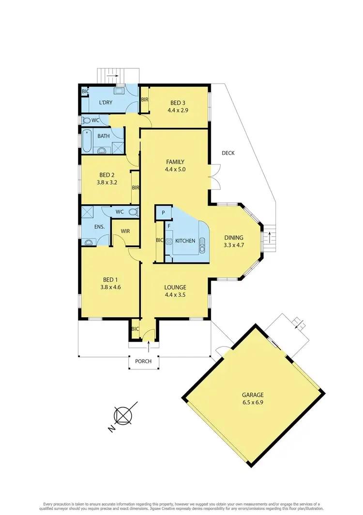Floorplan of Homely house listing, 4 Veedale Court, Lara VIC 3212