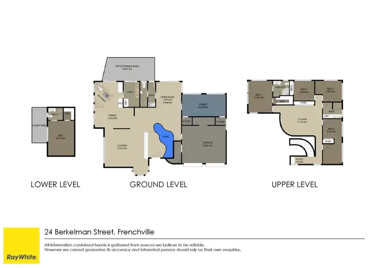 Floorplan of Homely house listing, 24 Berkelman Street, Frenchville QLD 4701