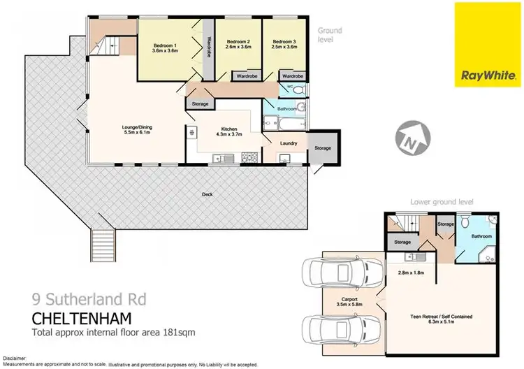 Floorplan of Homely house listing, 9 Sutherland Road, Cheltenham NSW 2119