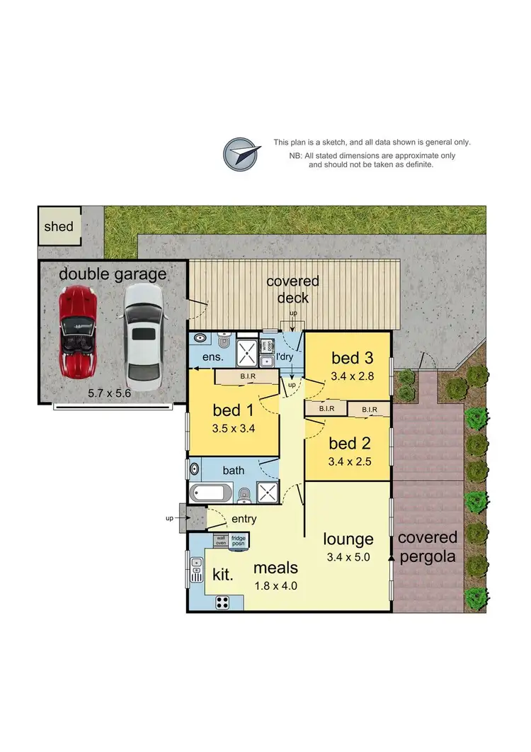 Floorplan of Homely unit listing, 3/204 Bayswater Road, Bayswater North VIC 3153