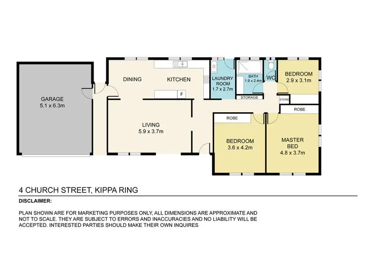 Floorplan of Homely house listing, 4 Church Street, Kippa-ring QLD 4021