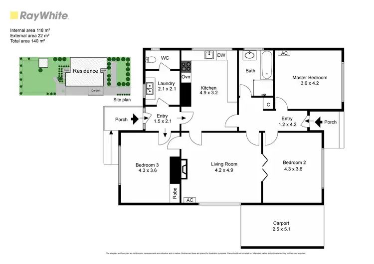 Floorplan of Homely house listing, 16 Ferntree Gully Road, Oakleigh East VIC 3166