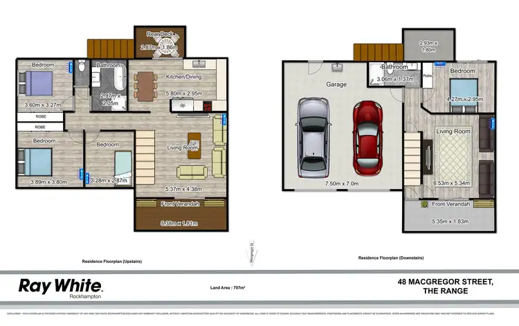 Floorplan of Homely house listing, 48 MacGregor Street, The Range QLD 4700