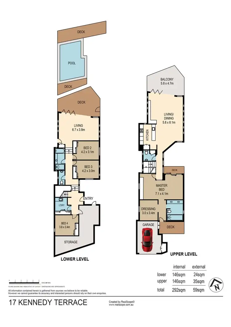 Floorplan of Homely house listing, 17 Kennedy Terrace, Paddington QLD 4064