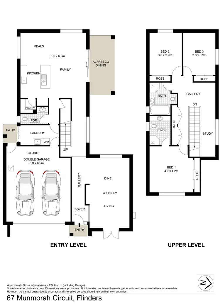 Floorplan of Homely house listing, 67 Munmorah Circuit, Flinders NSW 2529