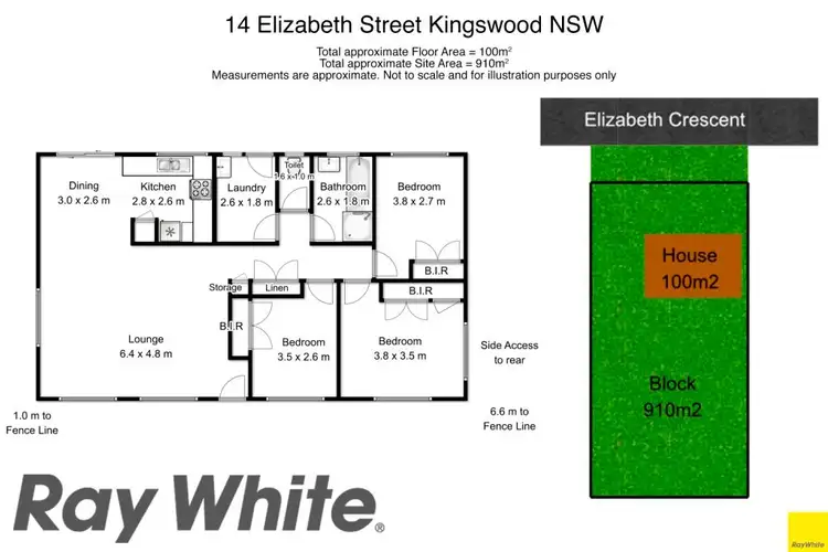 Floorplan of Homely house listing, 14 Elizabeth Crescent, Kingswood NSW 2747