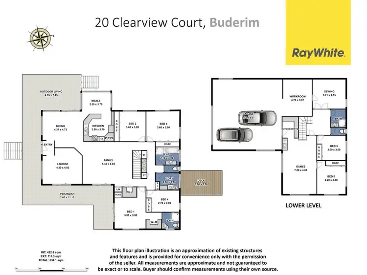 Floorplan of Homely house listing, 20 Clearview Court, Buderim QLD 4556