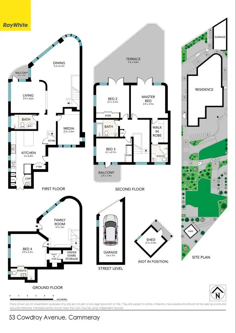 Floorplan of Homely house listing, 53 Cowdroy Avenue, Cammeray NSW 2062
