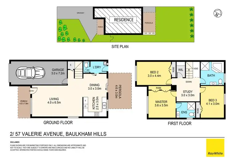 Floorplan of Homely house listing, 2/57 Valerie Avenue, Baulkham Hills NSW 2153