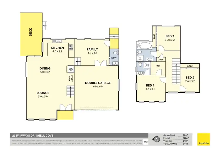 Floorplan of Homely house listing, 25 Fairways Drive, Shell Cove NSW 2529