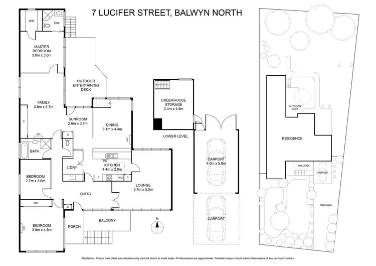Floorplan of Homely house listing, 7 Lucifer Street, Balwyn North VIC 3104
