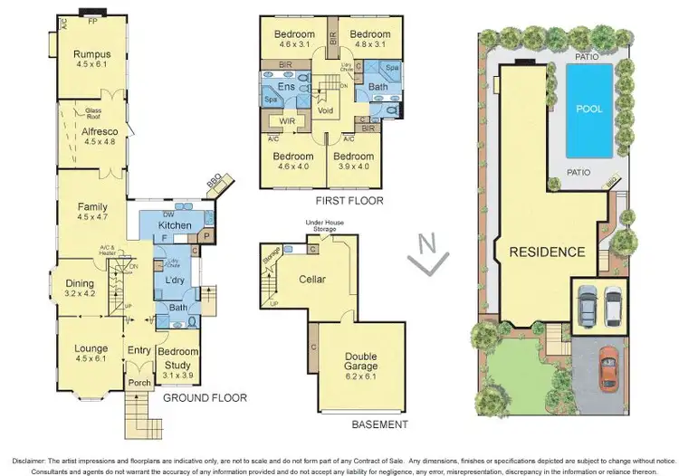 Floorplan of Homely house listing, 36 Winmalee Road, Balwyn VIC 3103