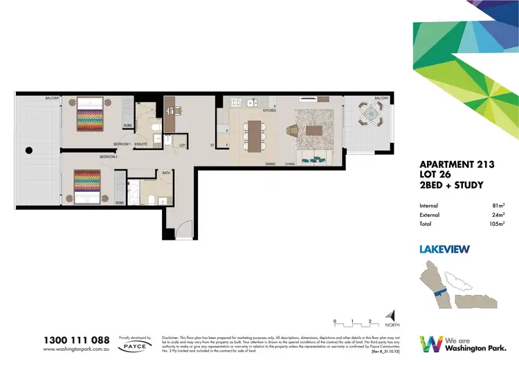 Floorplan of Homely apartment listing, 213/5 Vermont Crescent, Riverwood NSW 2210