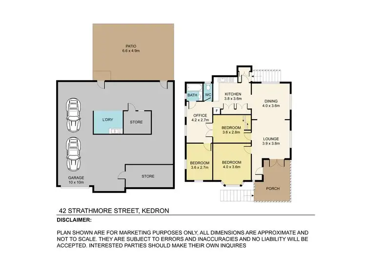 Floorplan of Homely house listing, 42 Strathmore Street, Kedron QLD 4031