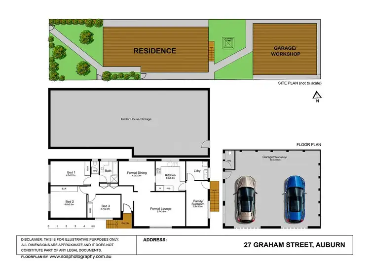 Floorplan of Homely house listing, 27 Graham Street, Auburn NSW 2144