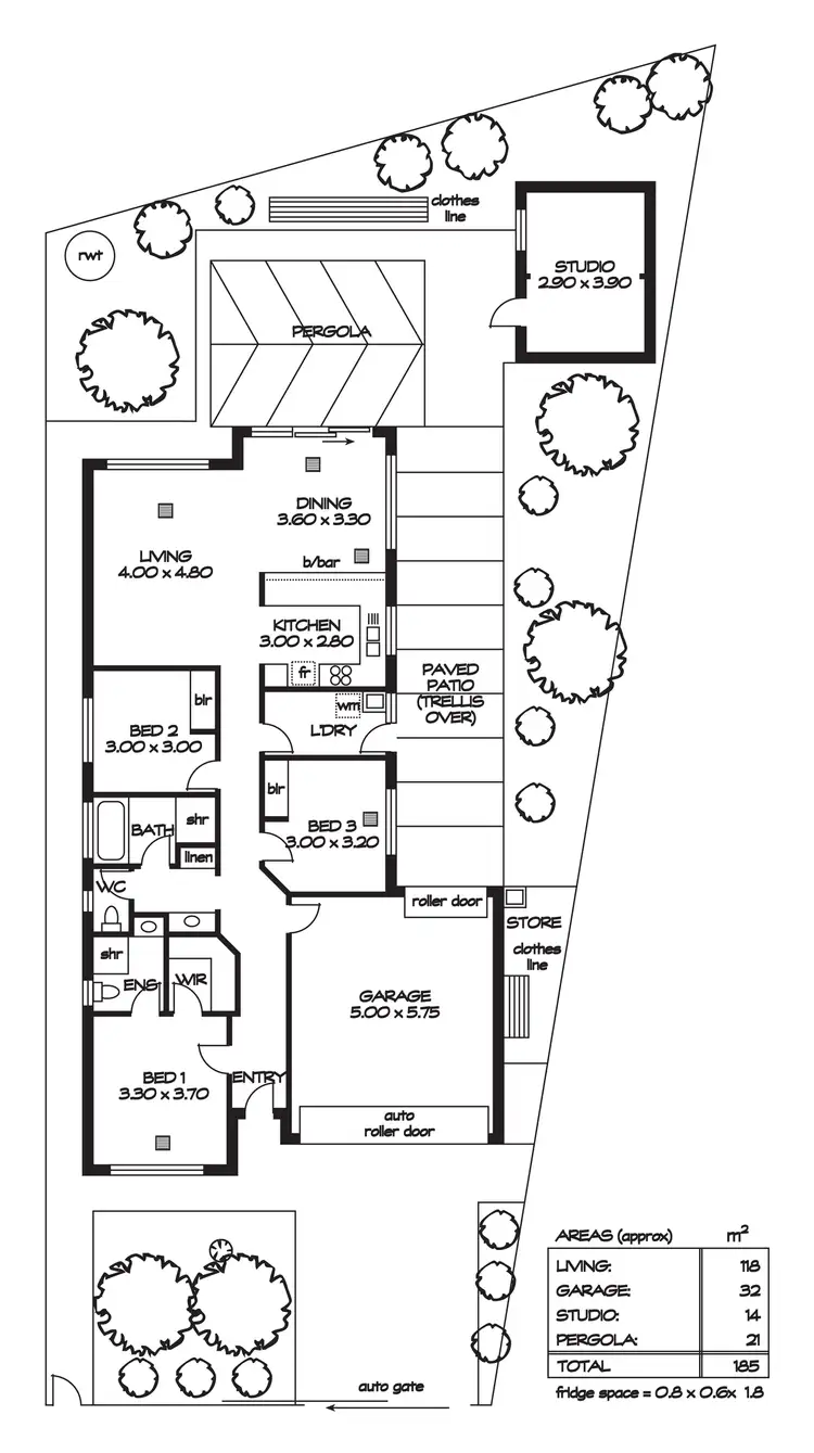Floorplan of Homely house listing, 9 Gray Avenue, Northfield SA 5085