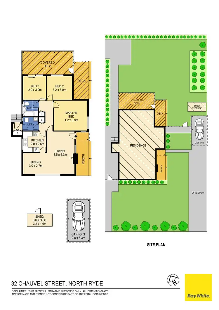 Floorplan of Homely house listing, 32 Chauvel Street, North Ryde NSW 2113