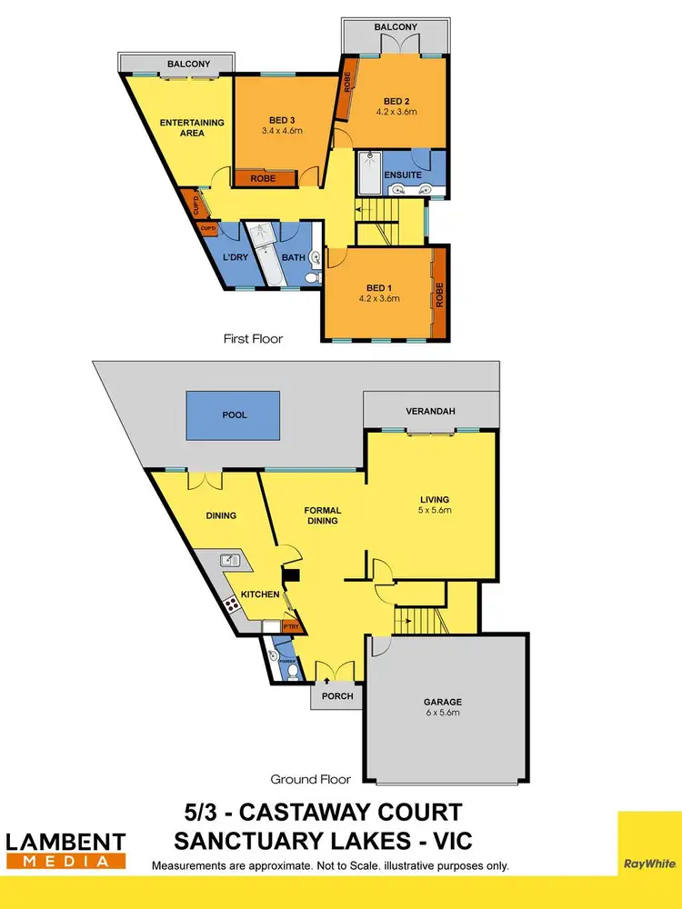 Floorplan of Homely unit listing, 5/3 Castaway Court, Sanctuary Lakes VIC 3030