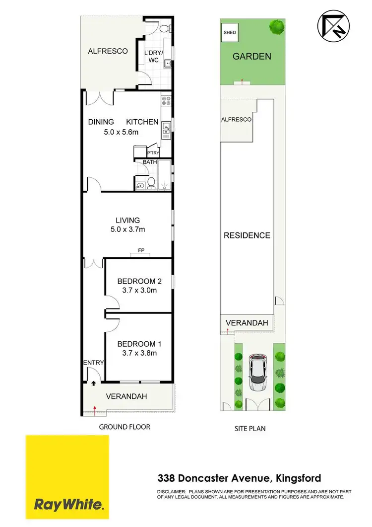 Floorplan of Homely house listing, 338 Doncaster Avenue, Kingsford NSW 2032