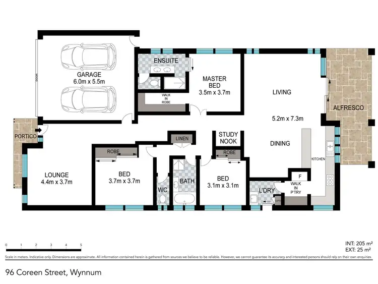Floorplan of Homely house listing, 96 Coreen Street, Wynnum QLD 4178